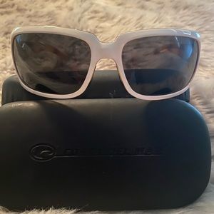 White Costa Sunglasses